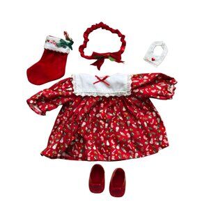 Pleasant Company American Girl Bitty Baby holiday outfit set, retired in 1998